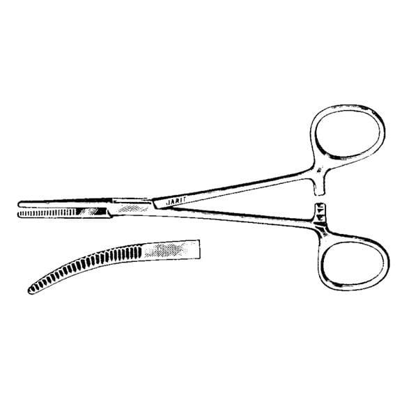 Kelly Forcep Curved 5-1/2" Ea