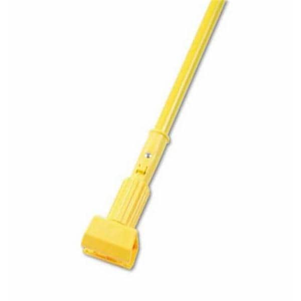 60" Yellow Jaws Mop Handle Plastic Head Ea