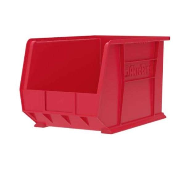 AkroBins Storage Bin Red Plastic 18x11x10" 6/Ca