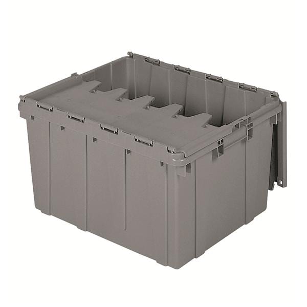 Attached Lid Container 24x19x12.5" 17.5 Gal 4/Ca