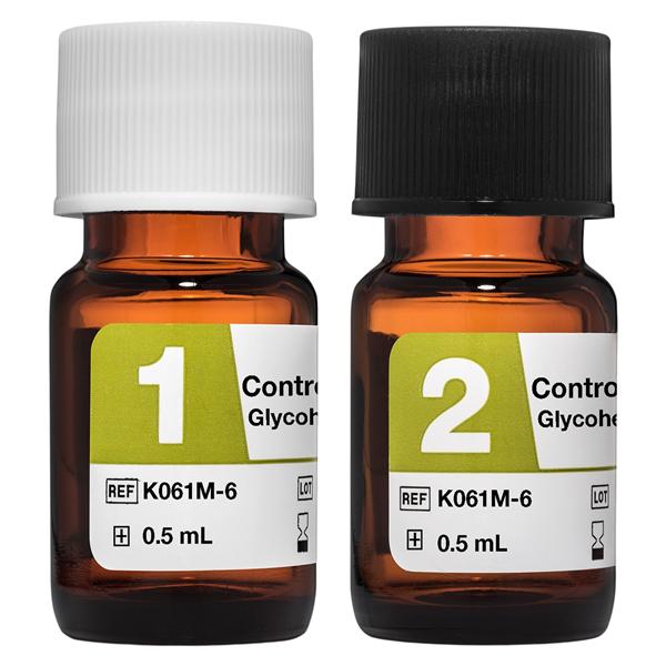 Glycohemoglobin A1c 2 Levels Control .5mL For Reference Control 6/Bx