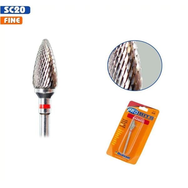 Podiatry Bit Large Cone Swiss Carbide Ea