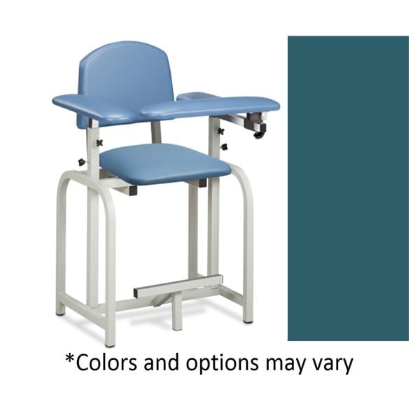 Lab X Series Blood Draw Chair Slate Blue Ea