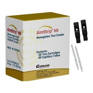 AimStrip Hemoglobin Test Combo 1/St