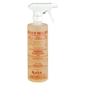 Disinfectant Surface Biocide Bottle Mild Scent 1 Pint 12/Ca