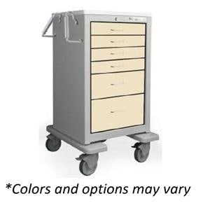 Junior Medical Cart (6) Drawer Key Lock