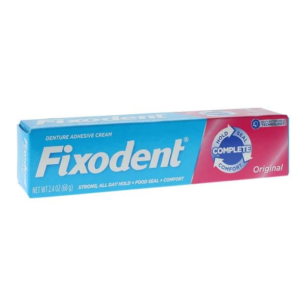 Fixodent Dental Appliance Adhesive Original 2.4oz/Tb, 24 TB/CA