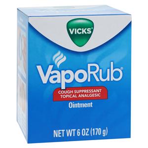 Vicks Vaporub Topical Ointment 6oz/Jr