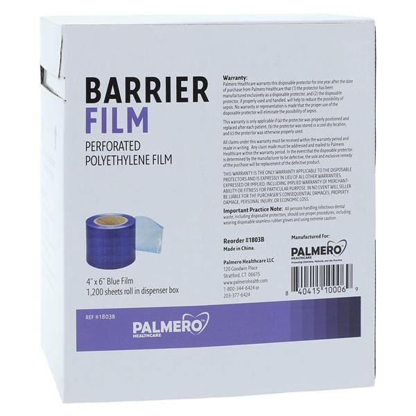 Barrier Film 4 in x 6 in Blue Roll