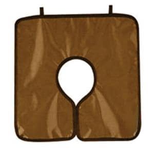 Cling Shield Lead-Free X-Ray Apron Panoramic Poncho Adult Beige w/o Coll Ea