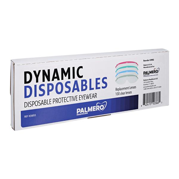 Dynamic Replacement Lens Clear For Dynamic Eyewear 100/Pk