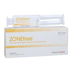 ZONEfree Zinc-Oxide Non-Eugenol Temporary Cement Translucent 15 Gm Syr Pkg Ea