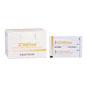 ZONEfree Zinc-Oxide Non-Eugenol Temporary Cement Translucent UD Pkg 25/Bx