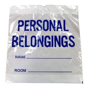 Personal Belongings Bag White/Blue 20x20