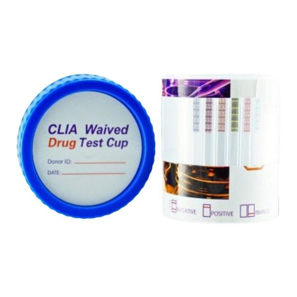 Drug Screen Cup CLIA Waived 25/Bx