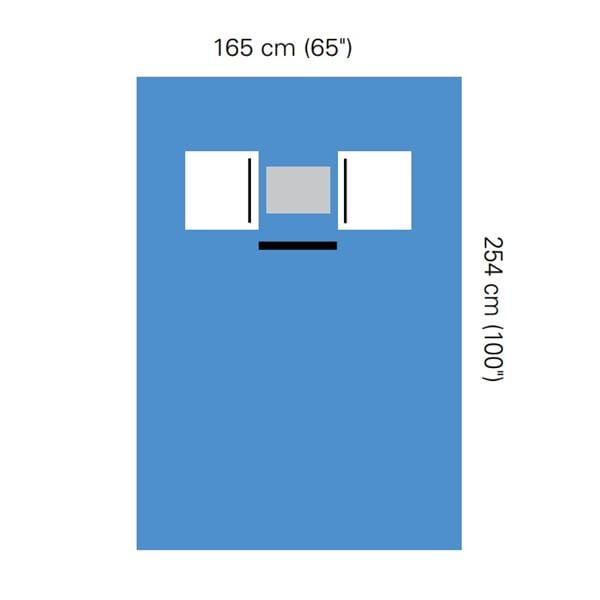 Eye-Pak 65x100" Sterile Opthalmic Drape