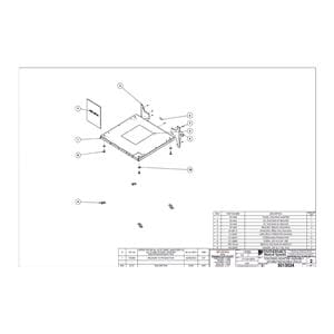 Stacking Kit For DC400/DC750 Double Stacked Ea