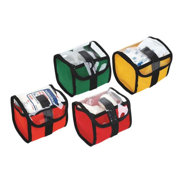 Storage Organizer 5x5x5" Red/Yellow/Green Hook & Loop Closure No Handle