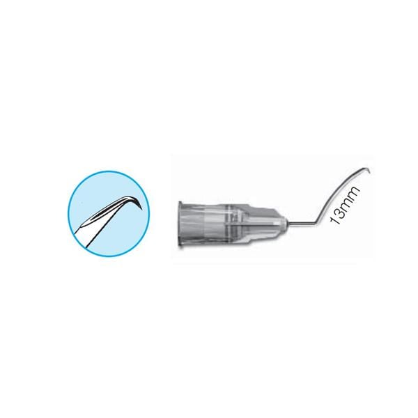 Cannula Irrigating Cystotome 25gx3/4" 13mm Formed Tip 10/Bx