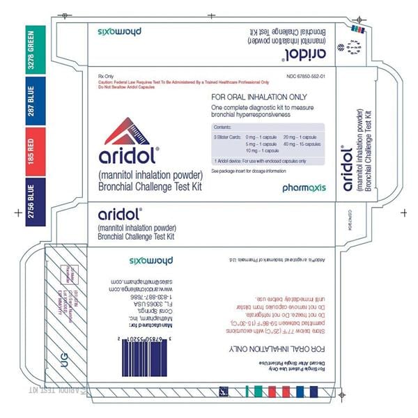 Aridol Inhalation Powder Kit Ea