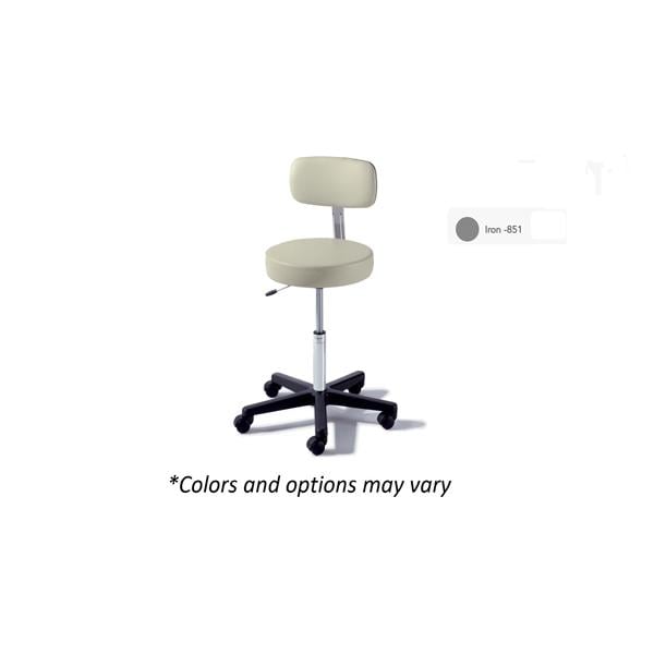 Airlift Exam Stool Iron Ore 225lb Capacity