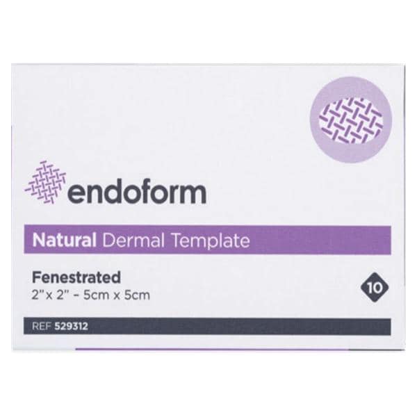 Endoform Collagen/Glycosaminoglycans (GAGs) Restorative Bioscaffold 2x2" 1 Pl LF