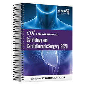 2020 CPT Cdng Esntl f/ Crdlgy & Cardiothoracic Coding Book English Ea