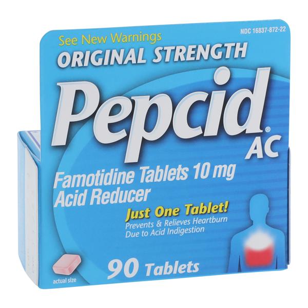 Pepcid AC Tablets 10mg 90/Bx