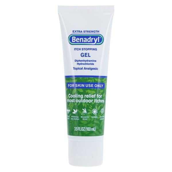 Benadryl Anti-Itch Gel 0.02 Itch Stopping 3.5oz/Ea