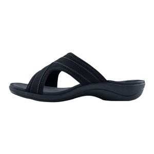 Powerstep Fusion Recovery Slide Polyurethane Black Women 9