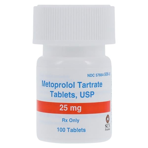 Metoprolol Tartrate 25mg 100/Bt