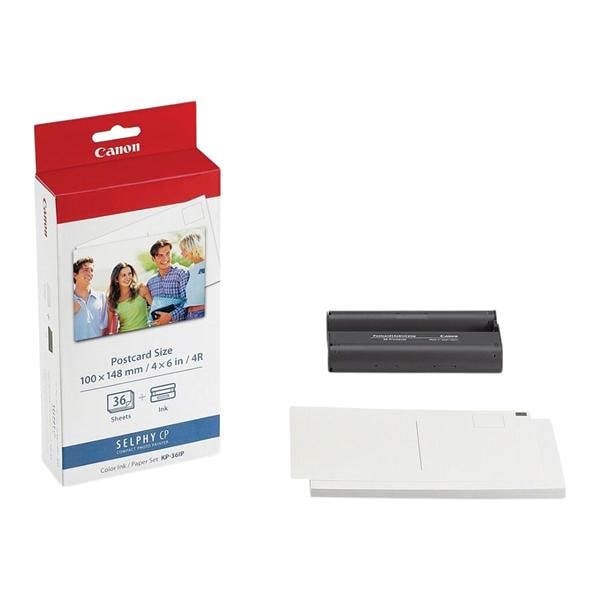 Canon KP-36IP Photo Paper & Tricolor Ink Cartridge Kit Ea