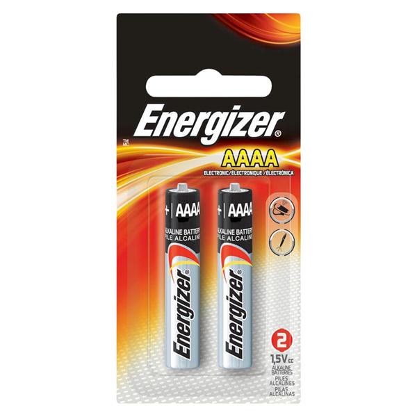 Battery Alkaline AAAA 1.5V Non-Rechargeable Mercury-Free 2/Pk