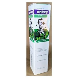 Zooby Fluoride Foam 1.23% APF Spearmint Safari 4.4oz/Bt