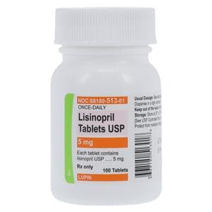 Lisinopril 5mg 100/Bt