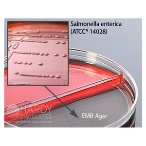 Blood Agar 5%/EMB Agar Bi-Plate 15x100mm 10/Pk