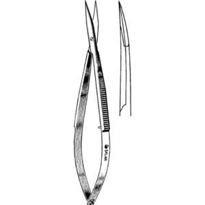 Westcott Tenotomy Scissors Curved 4-1/4" Stainless Steel Non-Sterile Reusable Ea