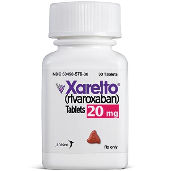 Xarelto Tablets 20mg Bottle 30/Bt, 24 BT/CA