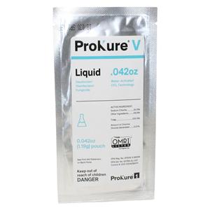 Disinfectant System ProKure V Packet 0.042 oz 12/Ca