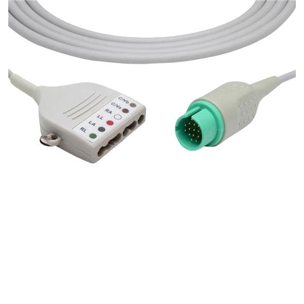 ECG Cable New For Command Modules 90496/91496 3-Lead Ea