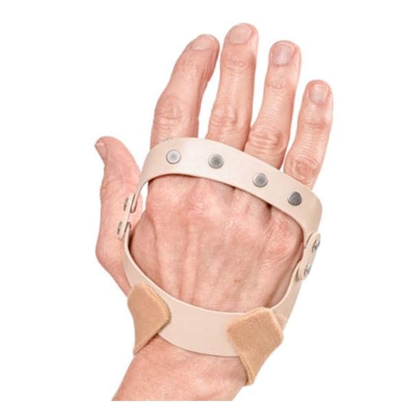 Ulnar Deviation Splint Finger Size Large Kydex Shell 3-3/8 to 3-5/8" Right