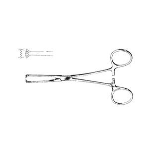 Forcep Straight 6-1/8" Ea