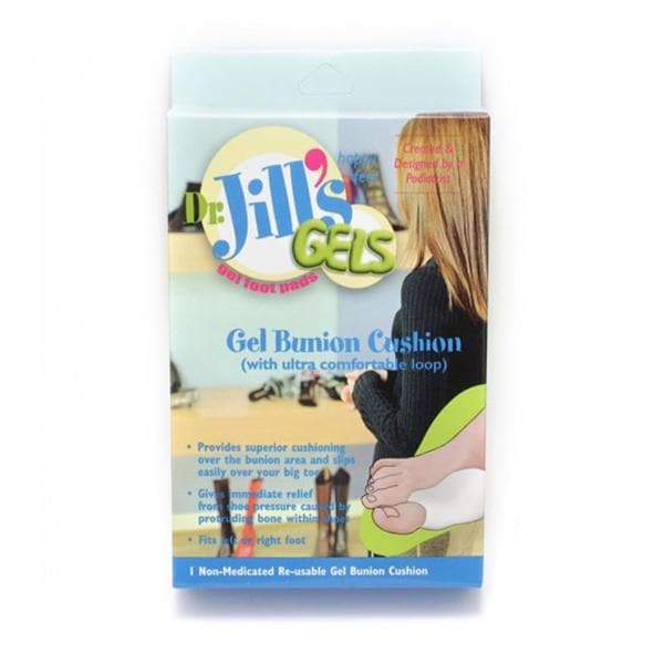 Bunion Cushion Gel Extra Thickness 1/4" Thick Washable Ea