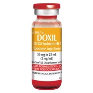 Doxil 2mg/mL 25ml/Vl