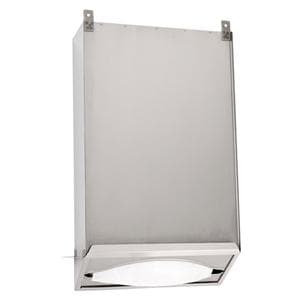 Paper Towel Dispenser Satin Finish Stainless Steel Ea