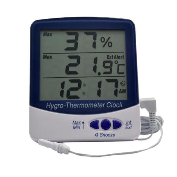 Temperature/Humidity Meter -50 to 70C/20 to 99% Ea