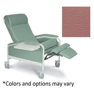 CareCliner Recliner 450lb Capacity Manual Mauve Ea