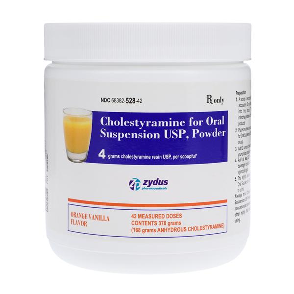 Cholestyramine 4gm/Scoop Orange Powder 378gm/Cn