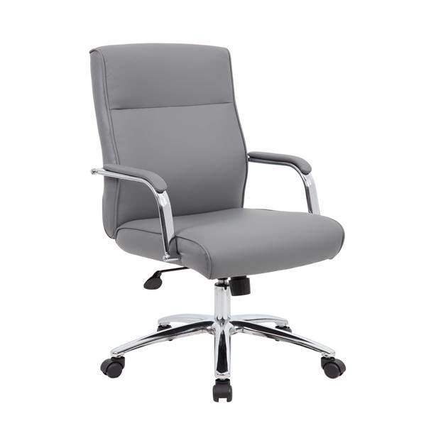 Modern Conference Chair with Dual Wheel 2" Casters Ea