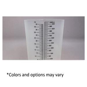 Container Beaker Polypropylene 1000mL 200/Ca